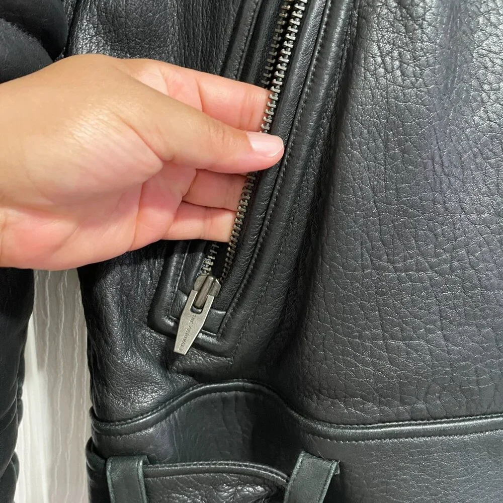 The Arrivals Rainier Leather Moto Jacket - Picture 5 of 9